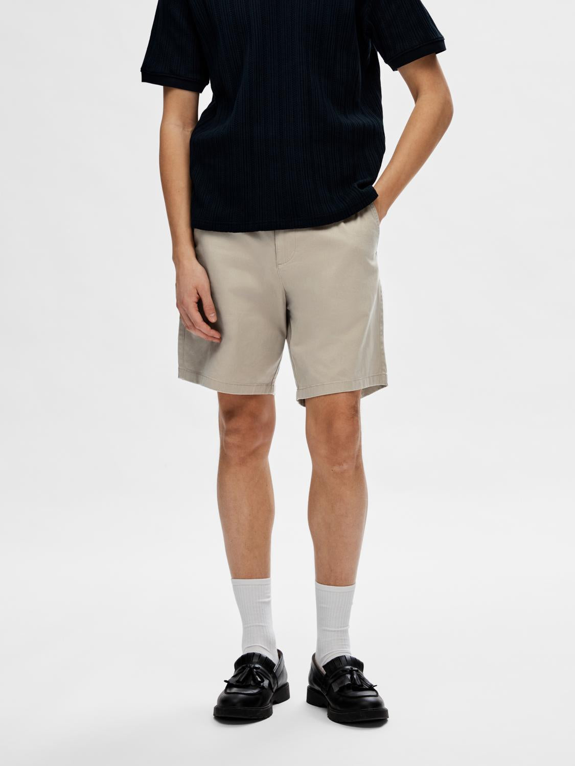Bill Flex Shorts - Beige/ Chinchilla